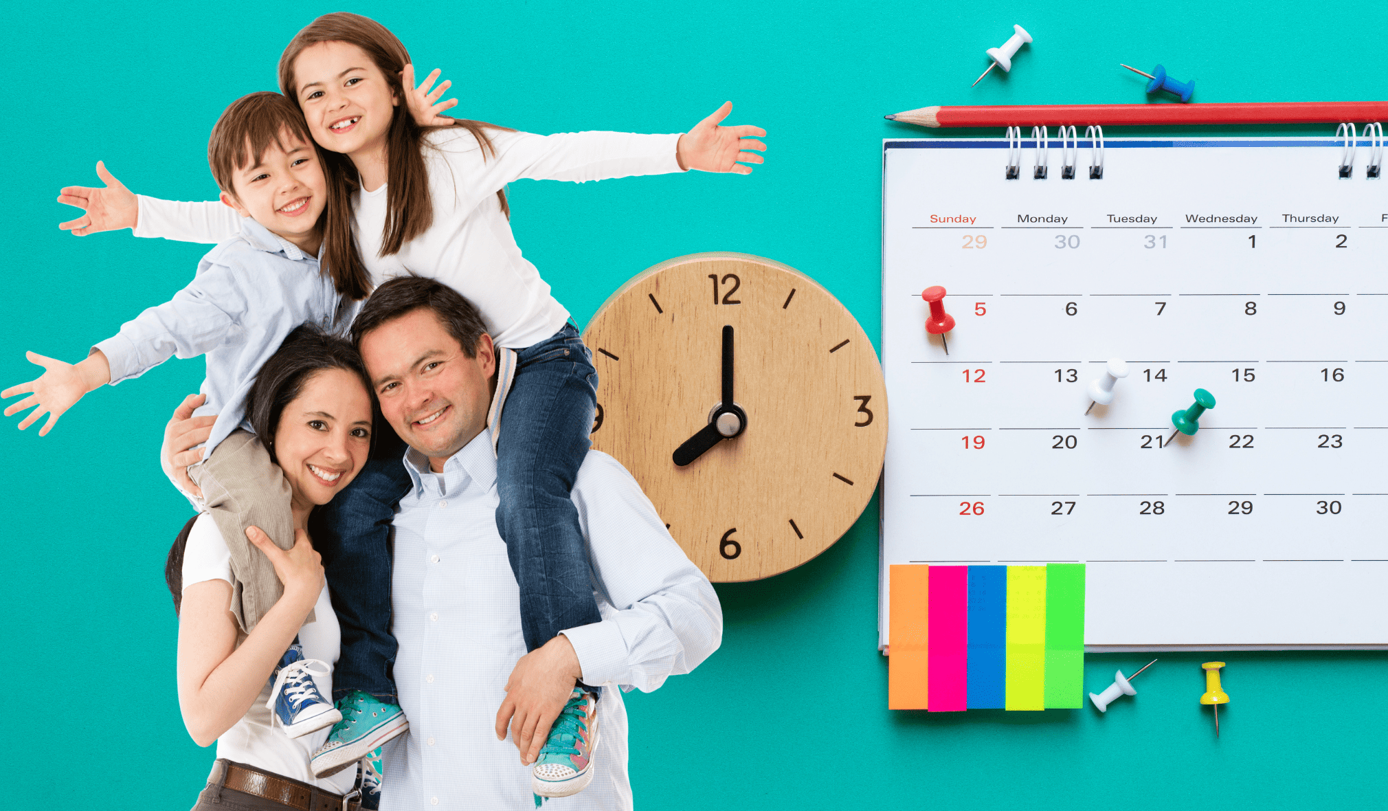 Family routine page image